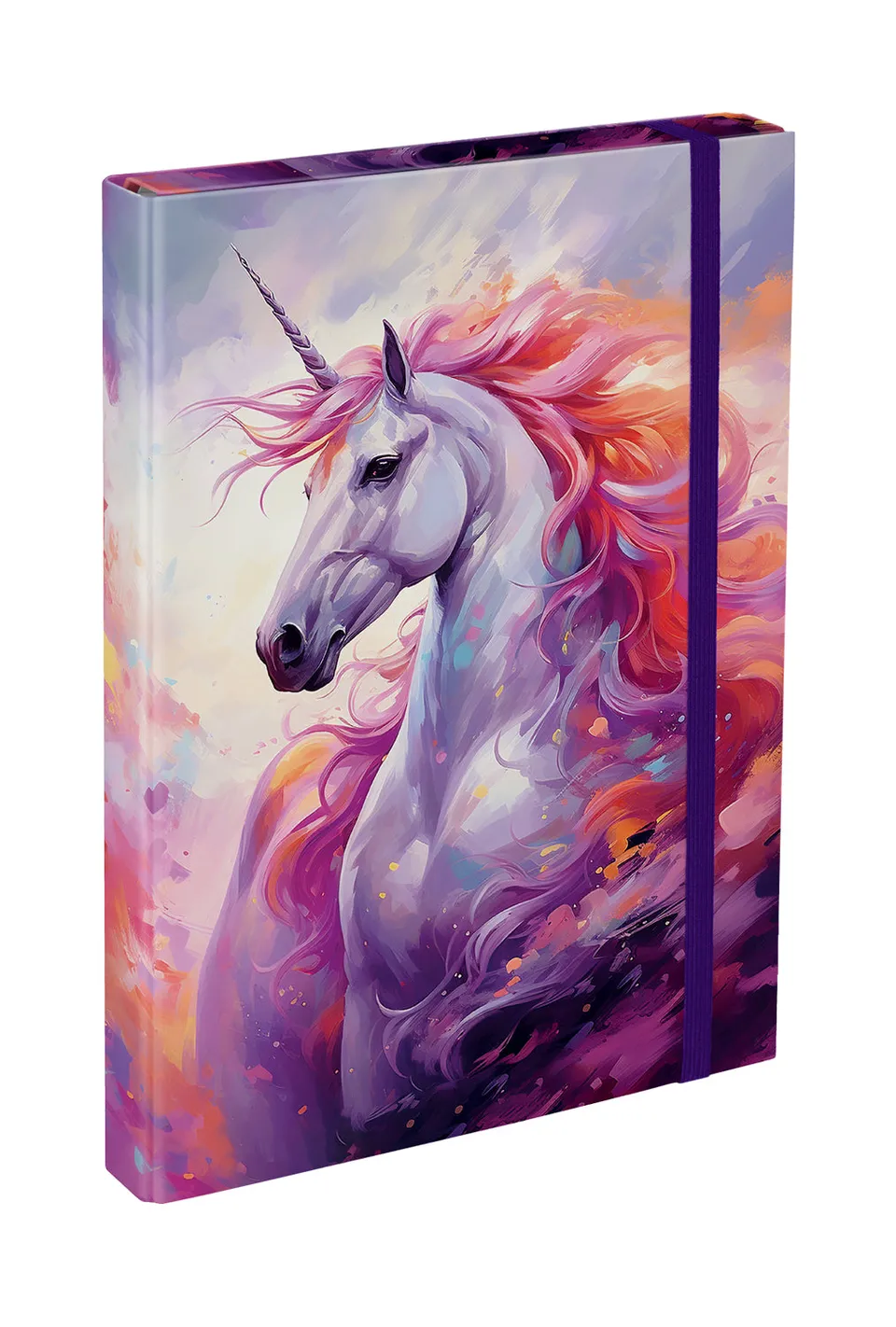 baagl-royal-unicorn-chemise-lastique-a4-licorne image 1