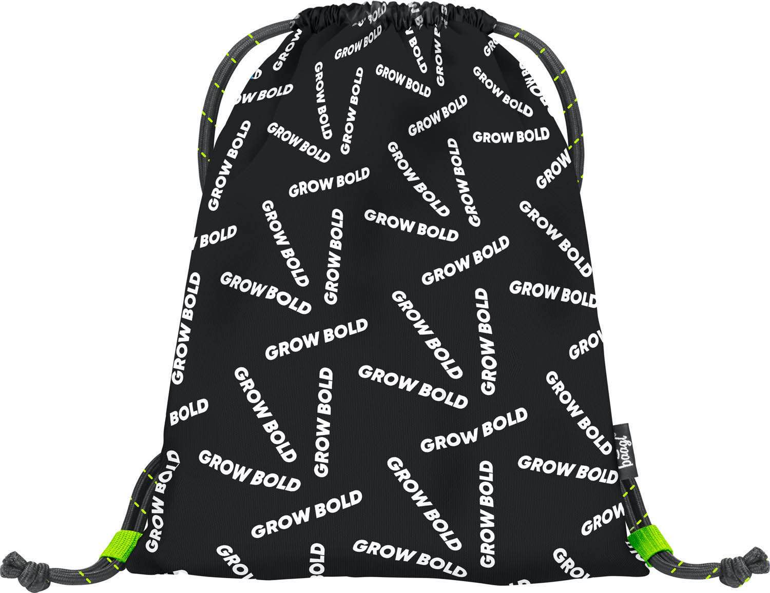 baagl-gym-sacks-grow-bold-sac-gym-noir-lavable image 1