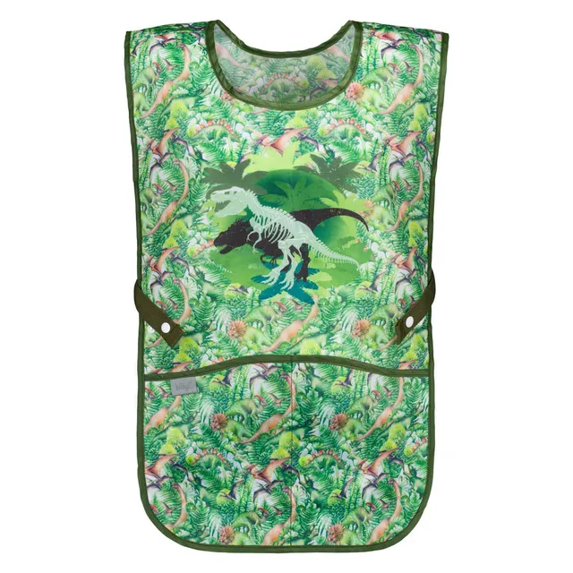baagl-aprons-tablier-enfant-dinosaure-avec-poches-lavable image 1