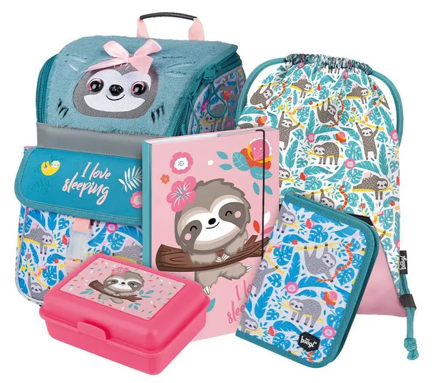 baagl-zippy-sloth-ii-set-cartable-18-l-cp image 1