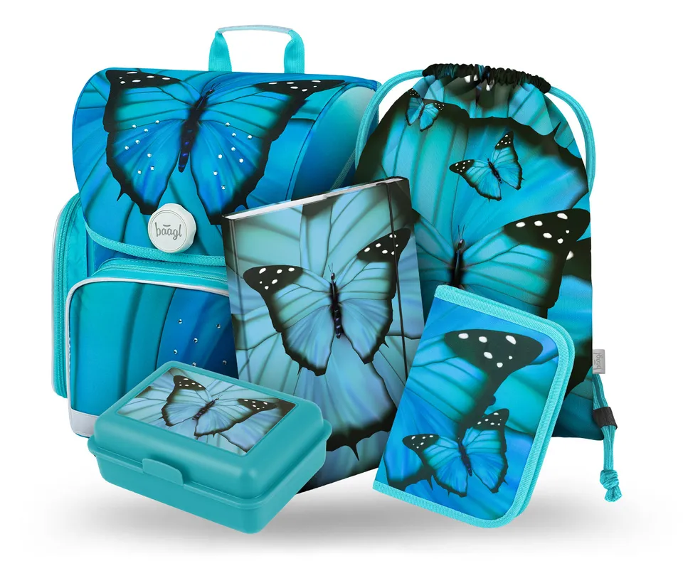 baagl-ergo-butterfly-ii-ensemble-cartable-19-l-fille image 1
