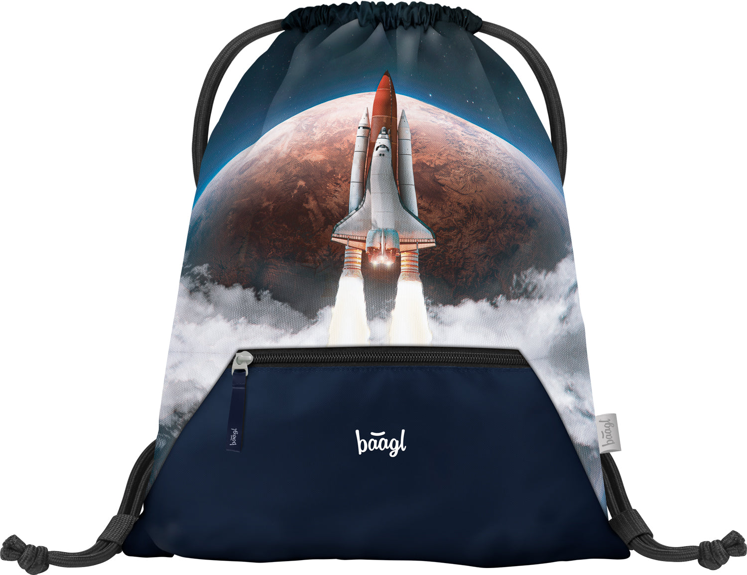 baagl-space-shuttle-sac-de-gym-poche-zipp-e-enfant image 1