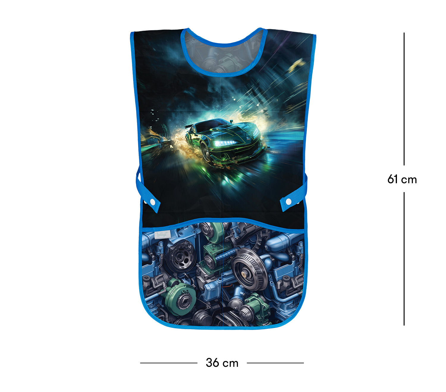 baagl-racing-car-tablier-enfant-voiture-2-poches image 4