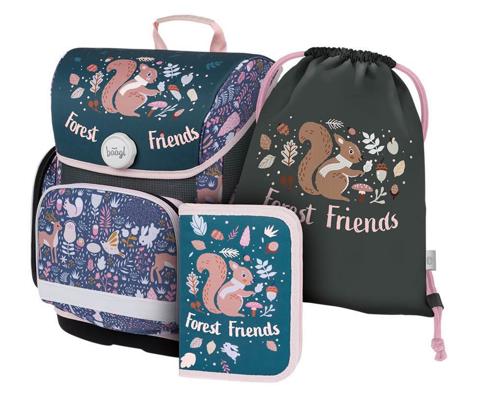 baagl-ergo-squirrel-set-scolaire-cartable-19-l-fille-cp image 1