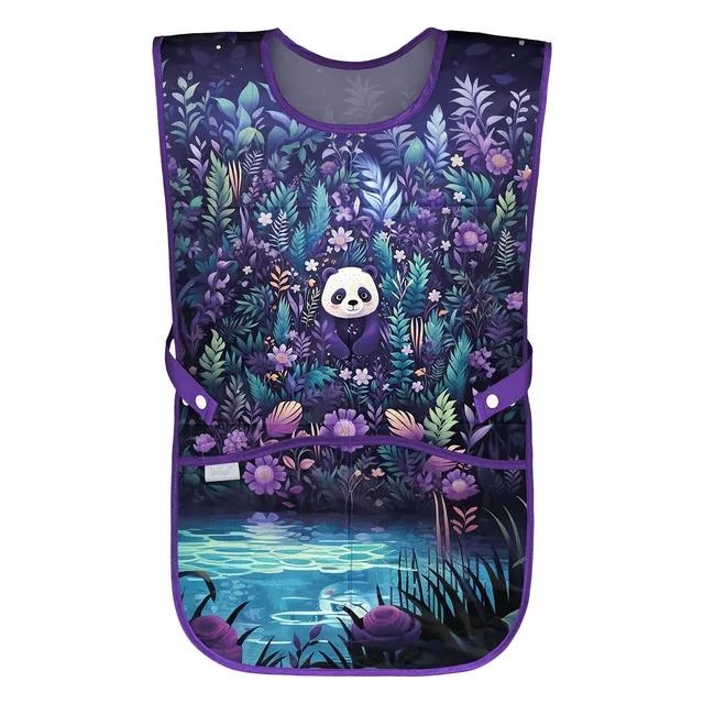 baagl-aprons-jungle-panda-tablier-enfant-lavable image 1