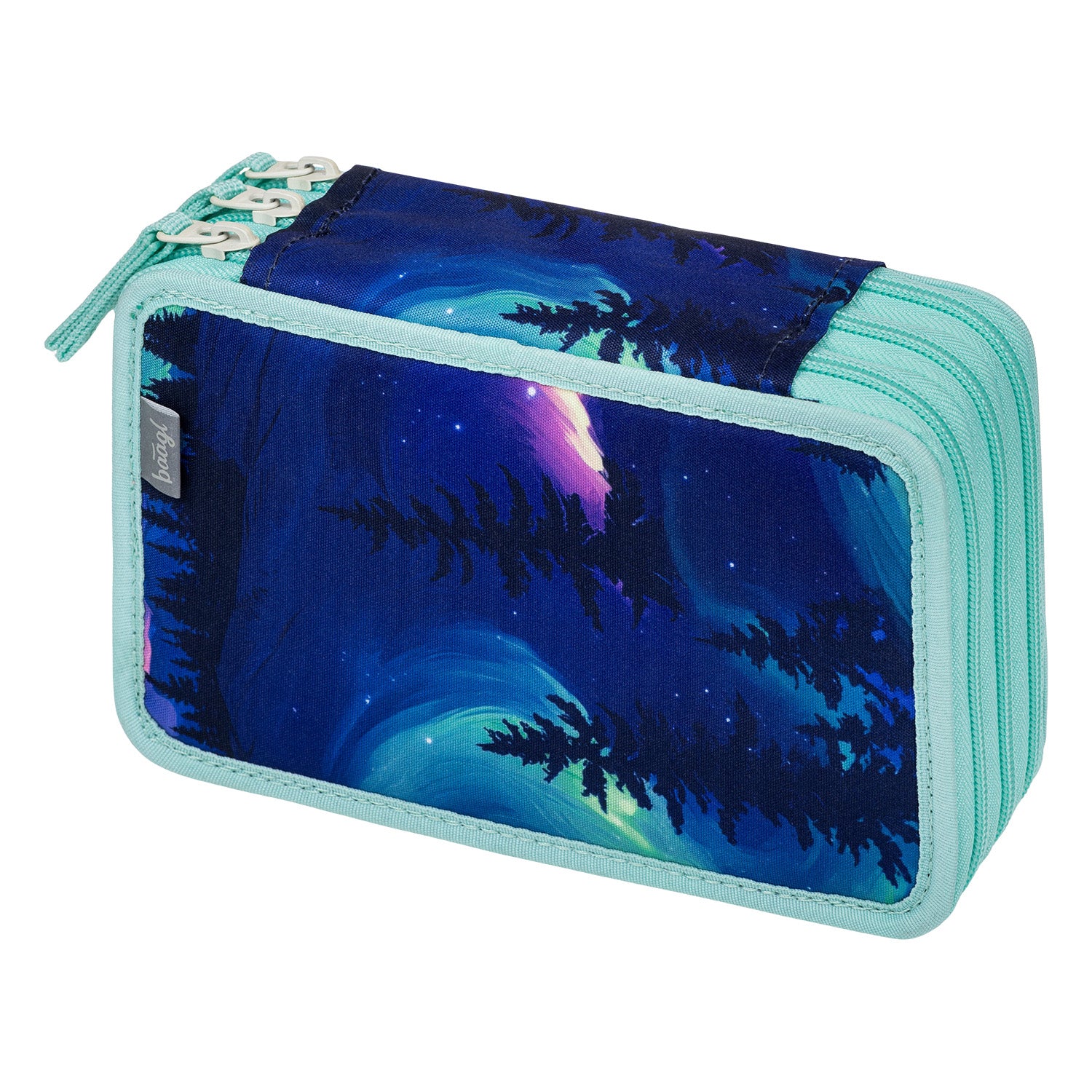 baagl-aurora-trousse-3-compartiments-fille-vide image 2