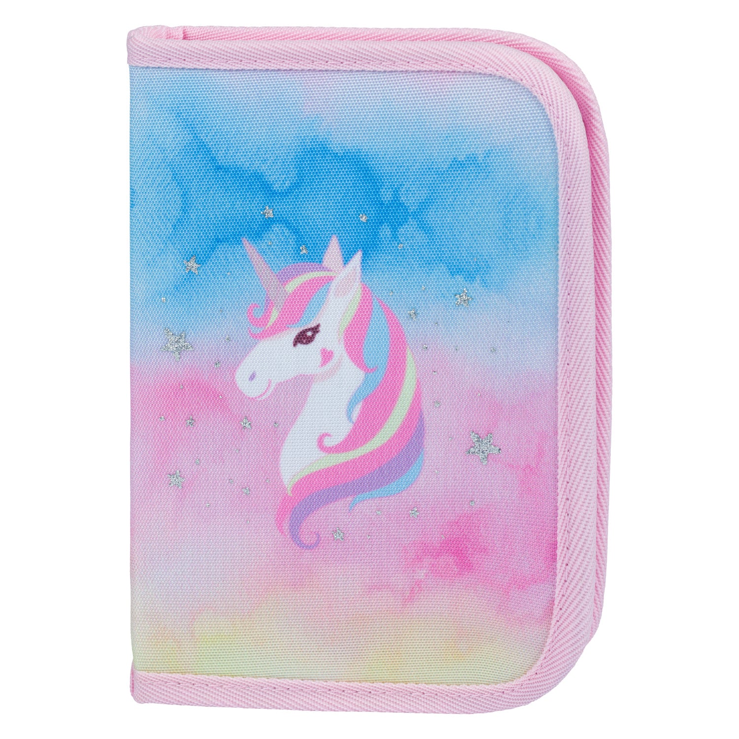 baagl-rainbow-unicorn-trousse-classique-licorne-1-compartiment image 1