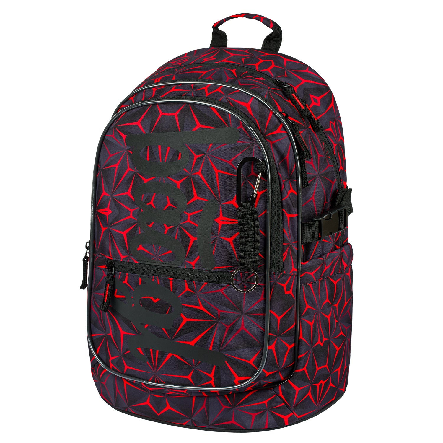 baagl-core-red-polygon-sac-dos-scolaire-25-l image 2