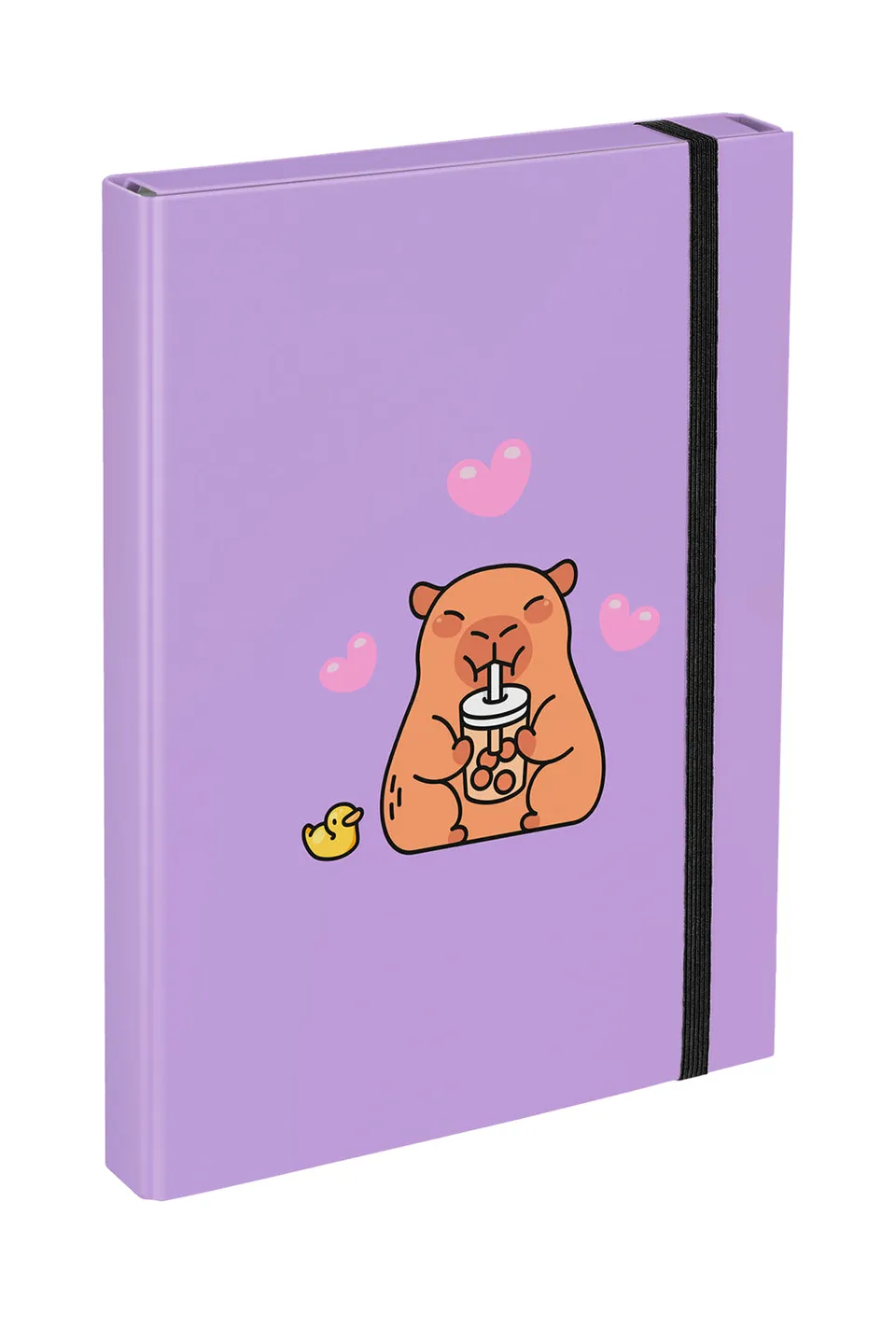 baagl-notebook-chemise-a4-capybara-lastique image 1