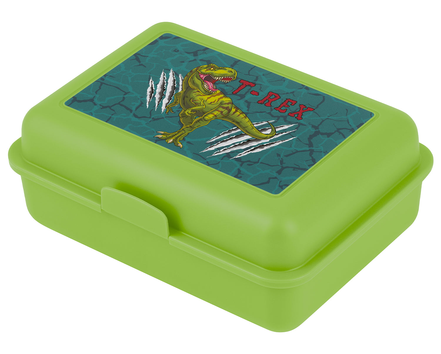 baagl-lunch-boxes-t-rex-bo-te-go-ter-verte-compartiment image 1