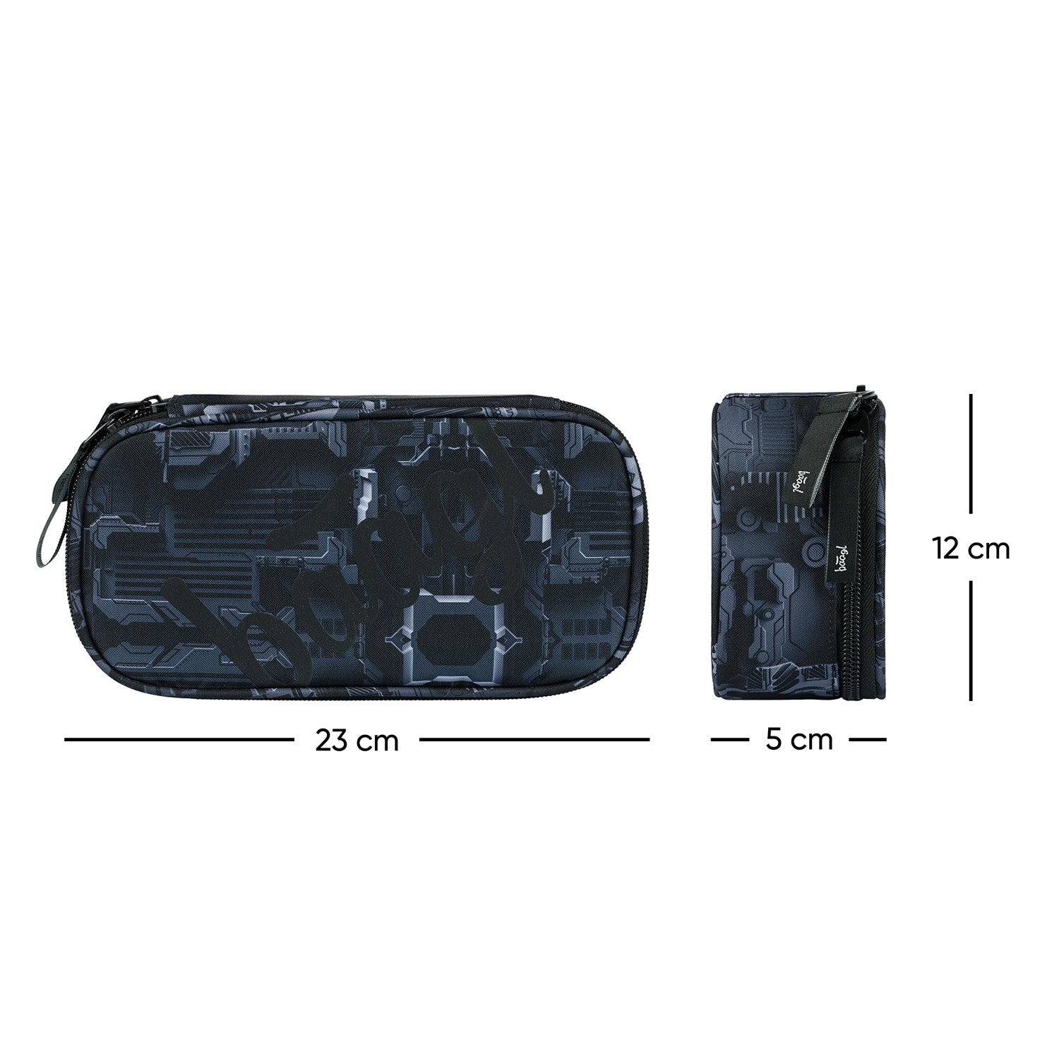 baagl-technic-trousse-scolaire-rigide-gar-on-vide image 4