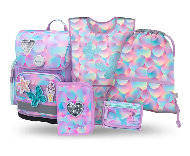 baagl-ergo-candy-ii-ensemble-cartable-fille-3-pcs image 1