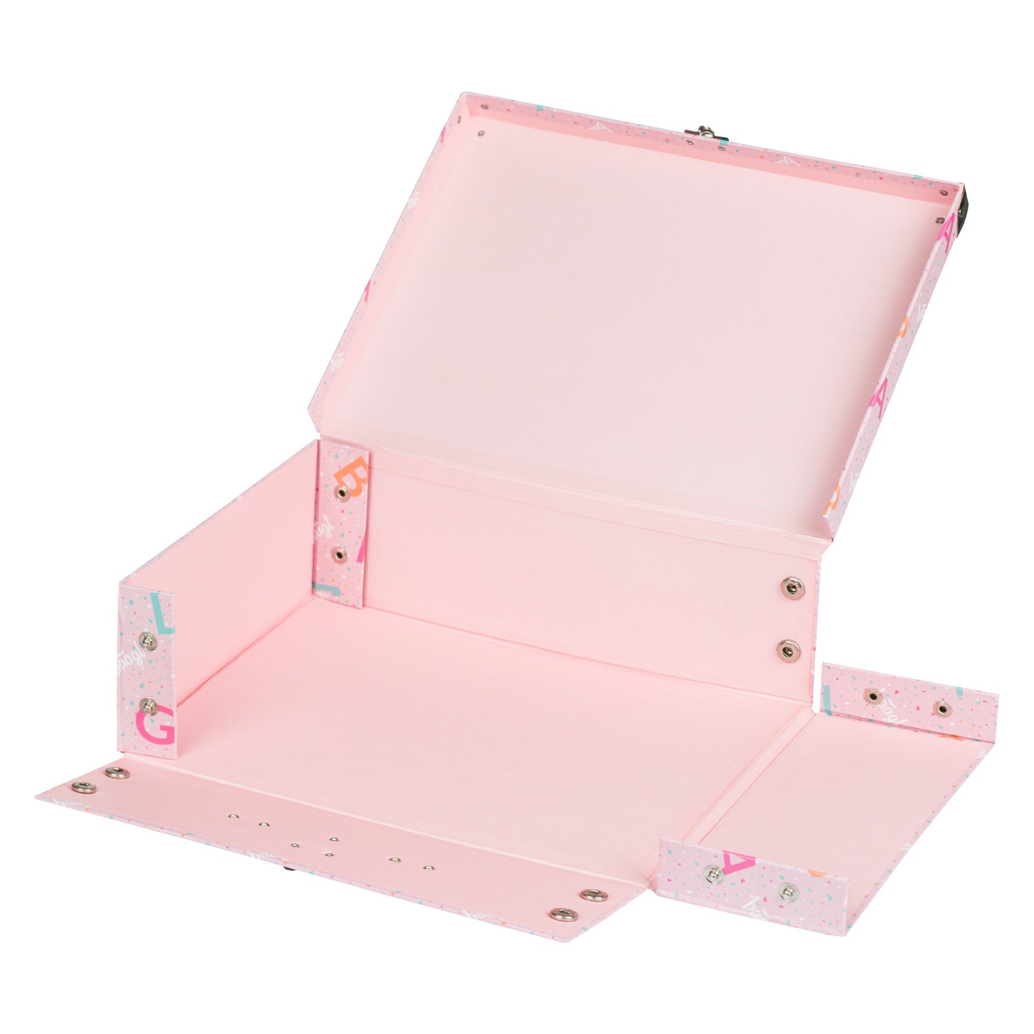 baagl-logo-valisette-scolaire-rose-pliable image 3