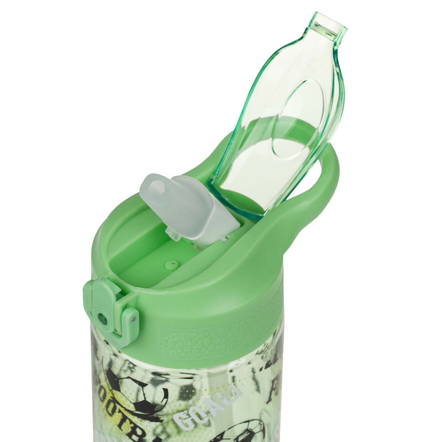 baagl-gourde-tritan-football-500-ml-avec-paille-enfant image 4