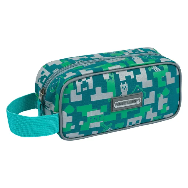 baagl-minecraft-trousse-silver-creeper-1-compartiment image 1