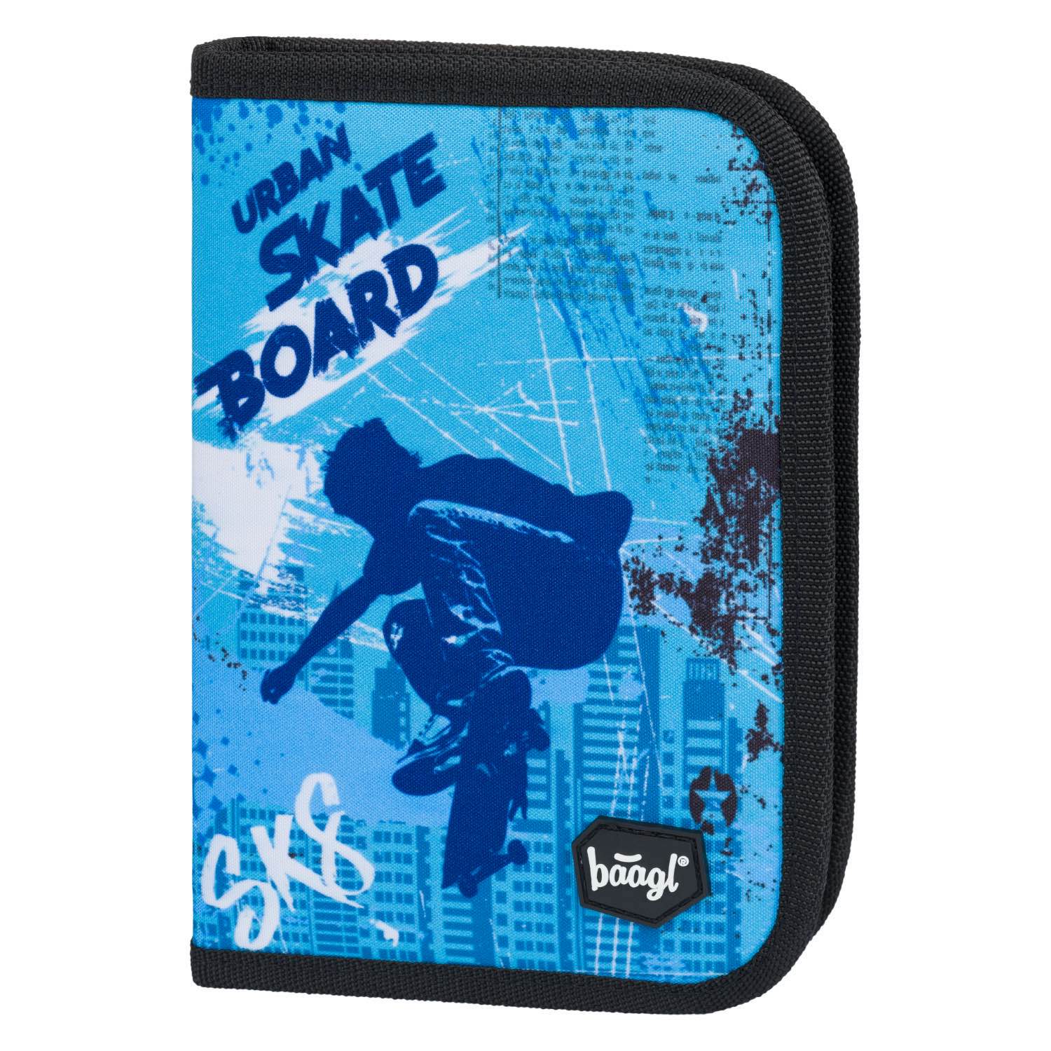 baagl-skateboard-trousse-scolaire-1-compartiment-vide image 1