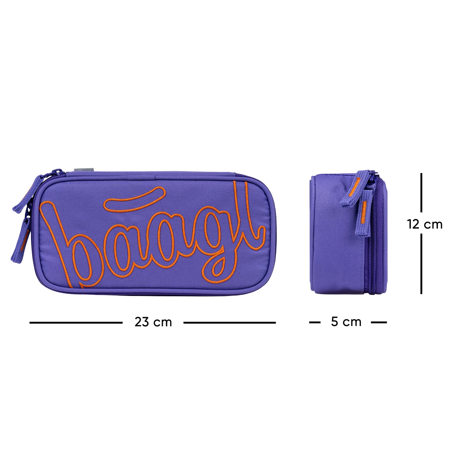 baagl-orange-trousse-scolaire-vide-recycl-e image 4