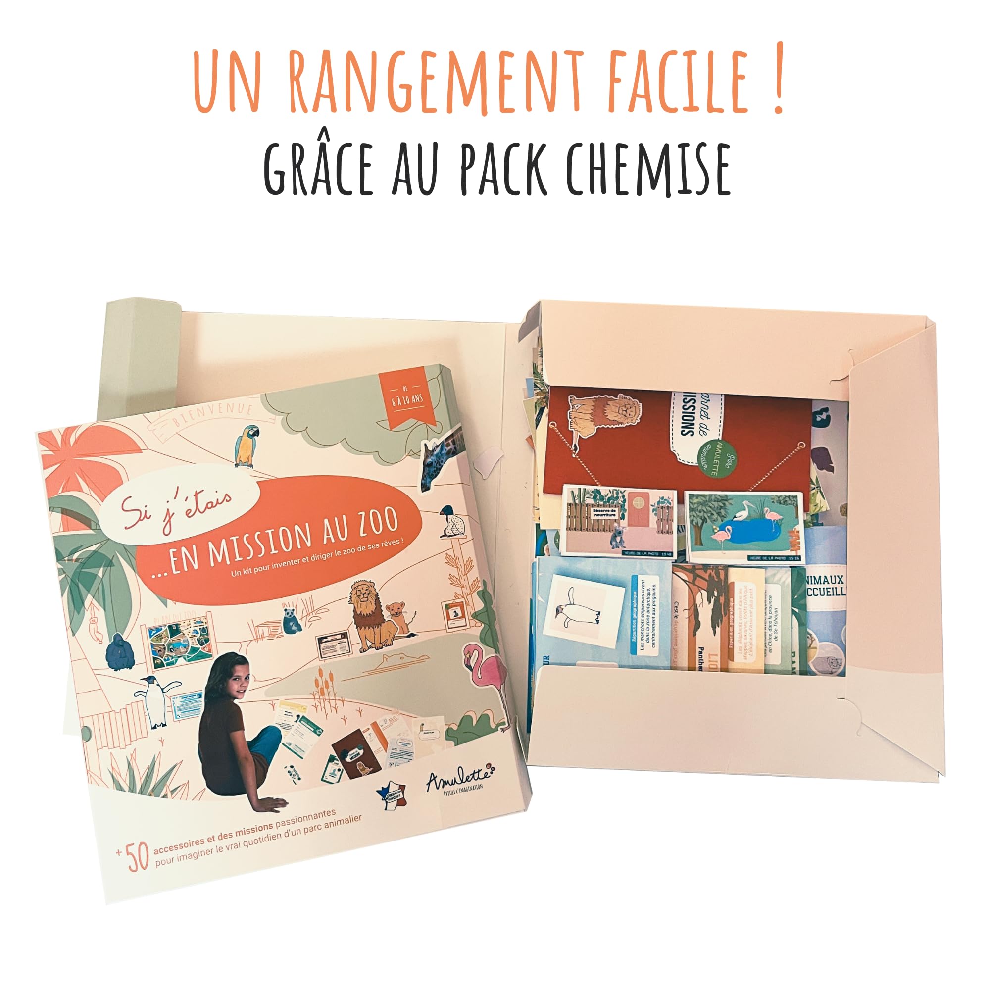amulette-mission-au-zoo-kit-jeu-50-accessoires-6-10-ans-mzoo image 7