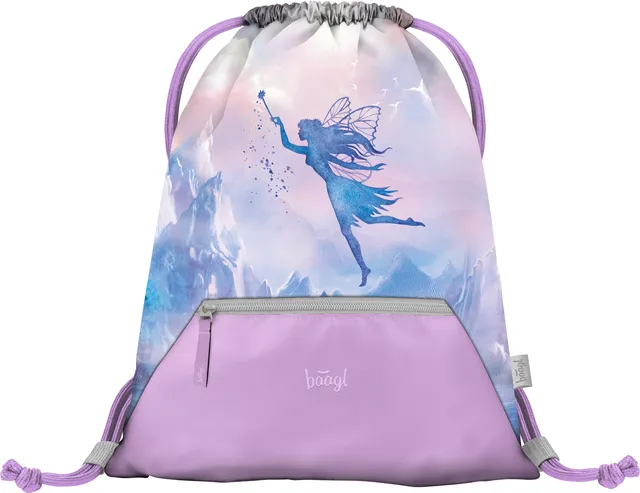 baagl-gym-sacks-fairy-sac-gym-poche-zipp-e image 1