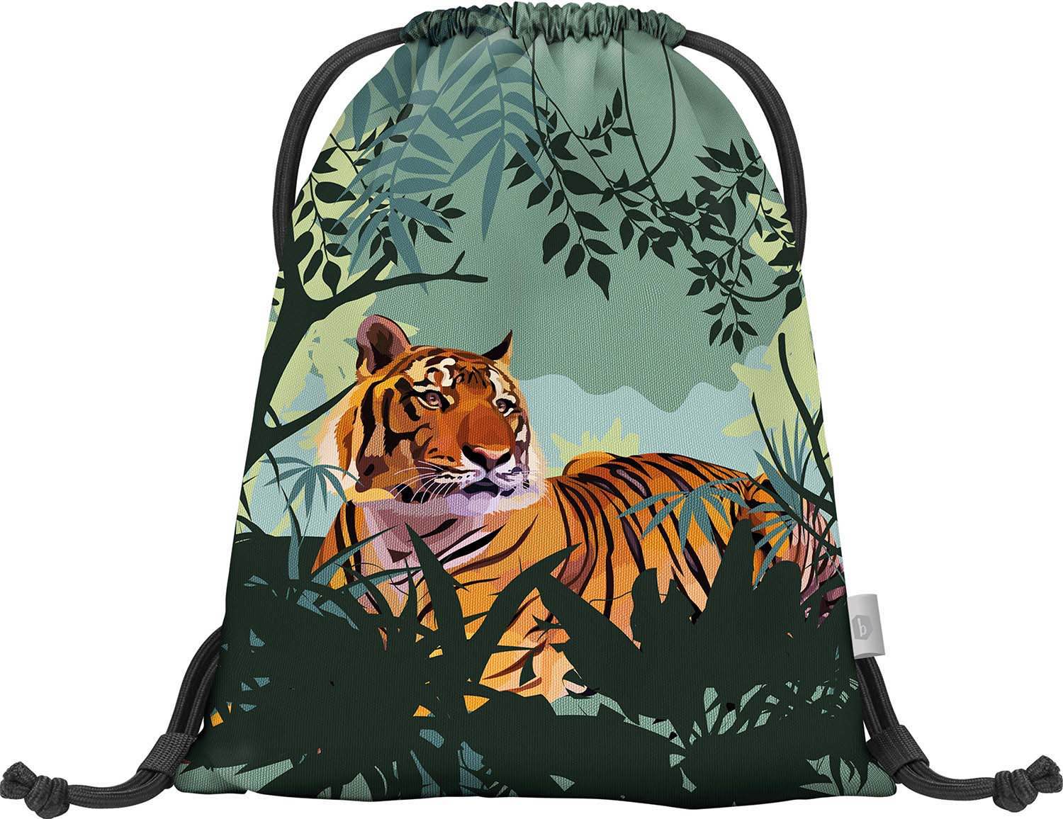 baagl-gym-sacks-tiger-sac-de-gym-enfant-tigre image 1