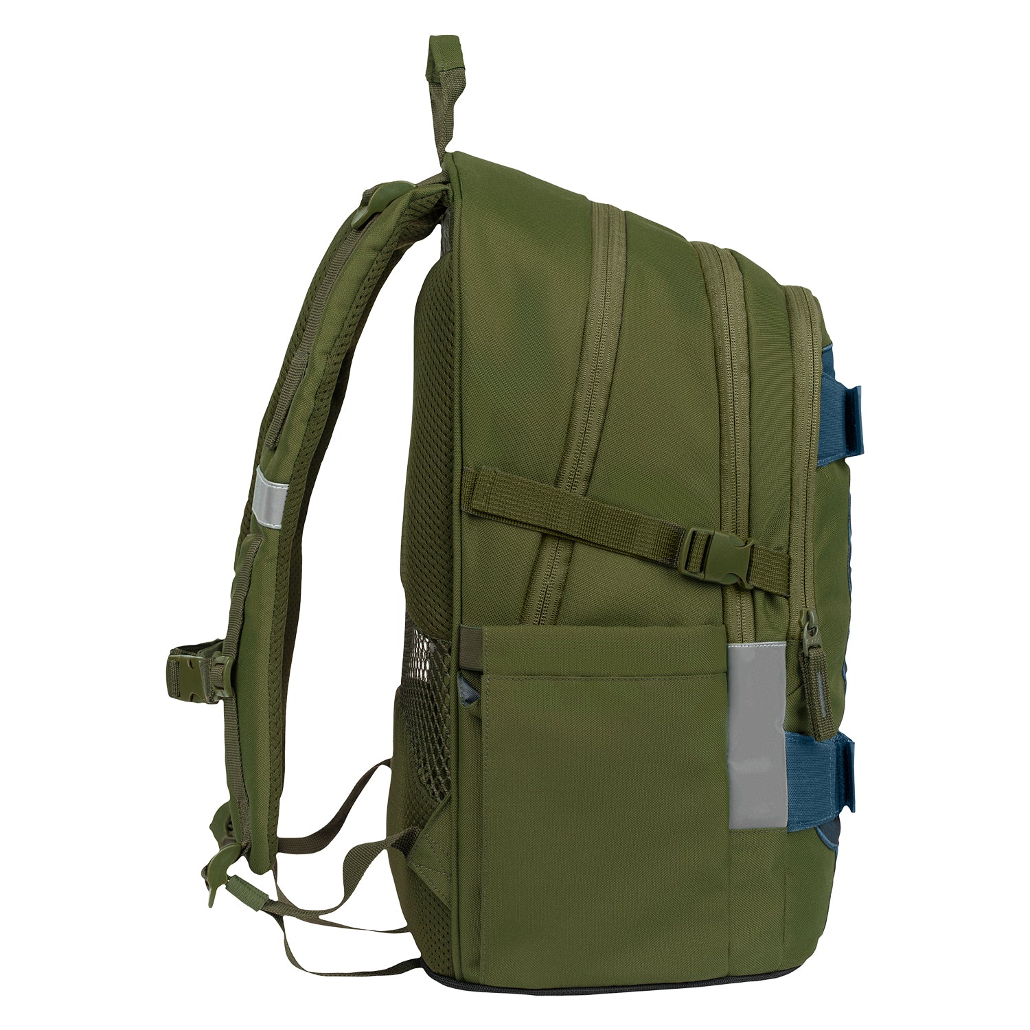 baagl-skate-olive-sac-dos-scolaire-porte-skate image 3