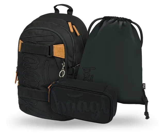 baagl-skate-darkness-kit-scolaire-3-pi-ces-sac-recycl image 1