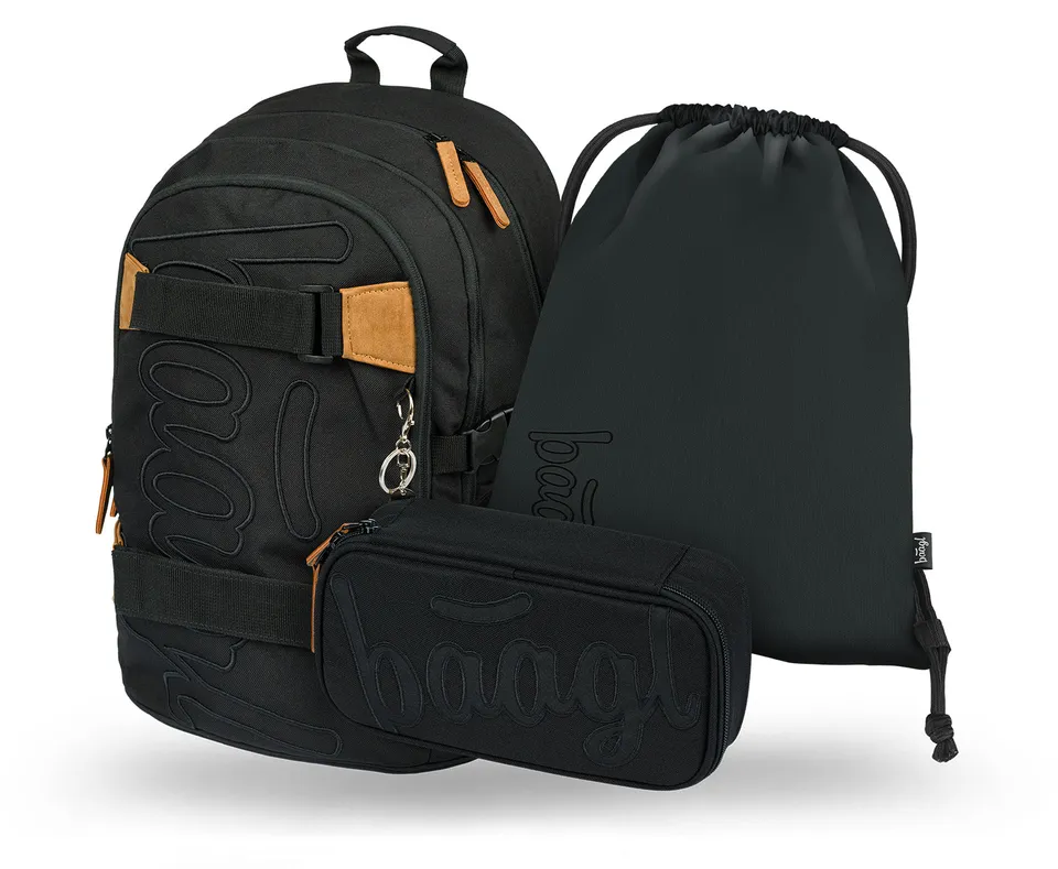baagl-skate-darkness-kit-scolaire-3-pi-ces-sac-recycl image 1