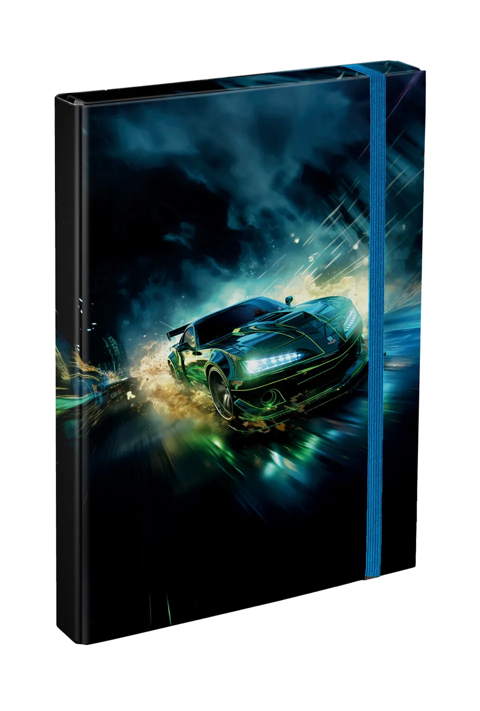 baagl-racing-car-chemise-a4-lastique image 1