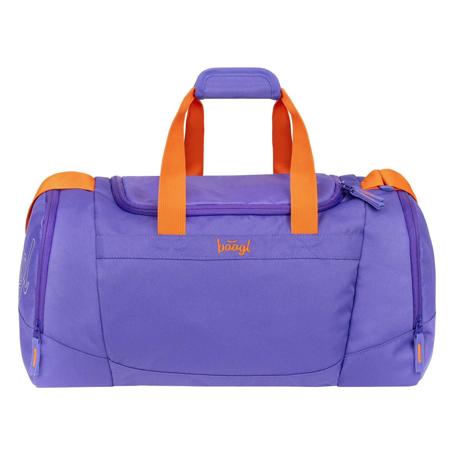baagl-orange-sac-de-sport-25-l-recycl image 2
