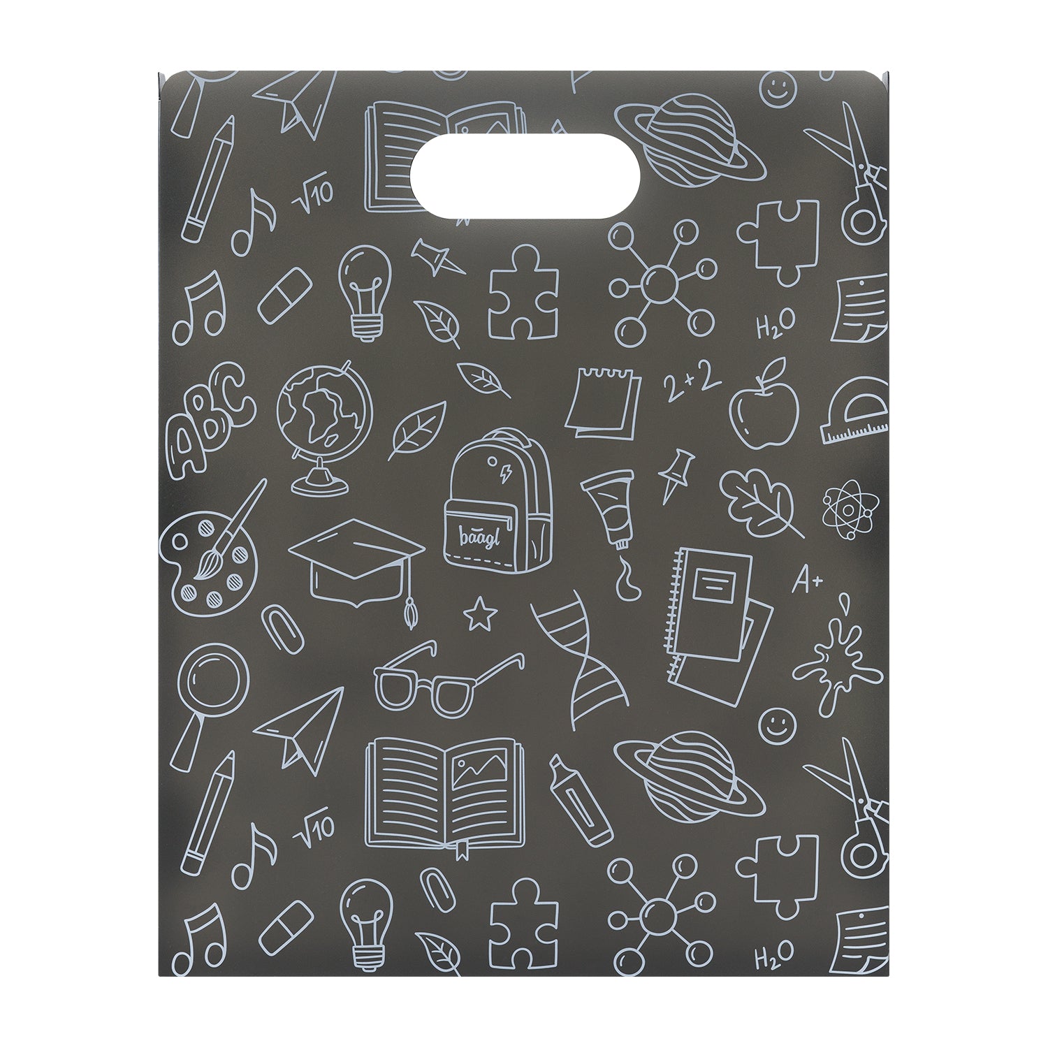baagl-notebook-folders-school-grey-chemise-plastique-recycl image 3