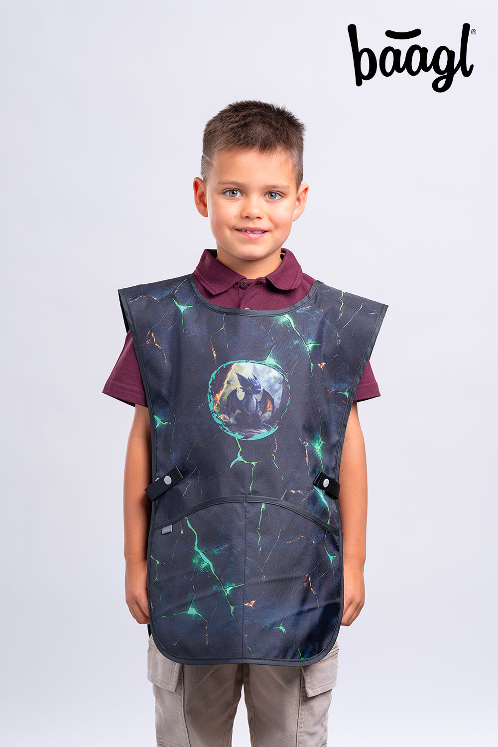 baagl-tablier-enfant-dragons-avec-poches-lavable image 5