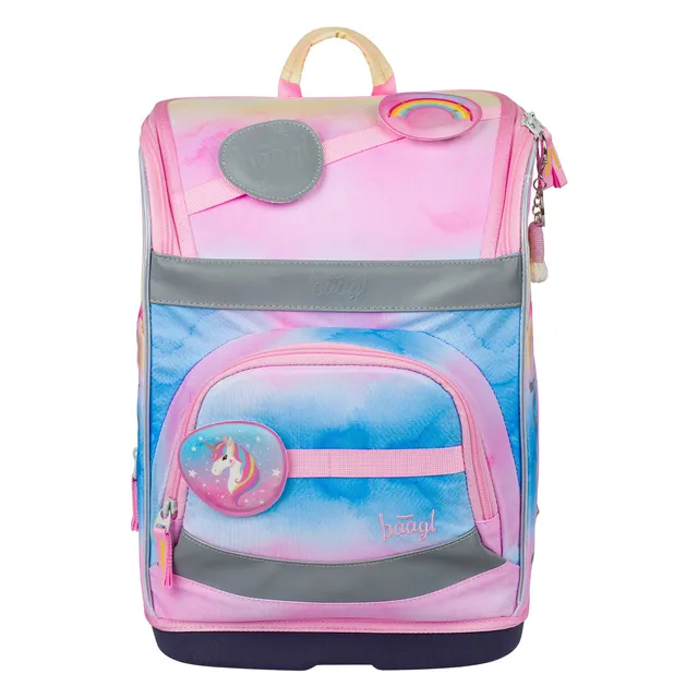baagl-zippy-plus-rainbow-unicorn-cartable-fille-21-l image 1