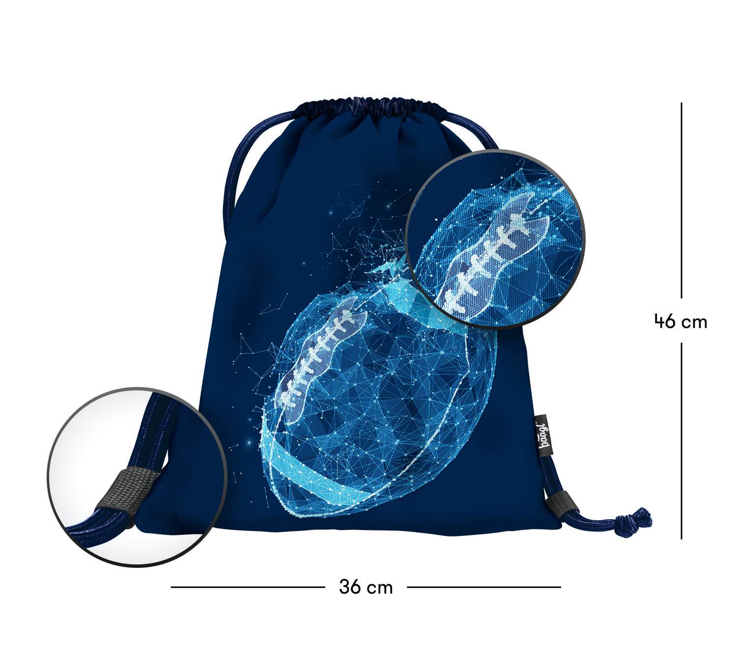baagl-gym-sacks-sac-us-football-1-sport-enfant-cordon image 3