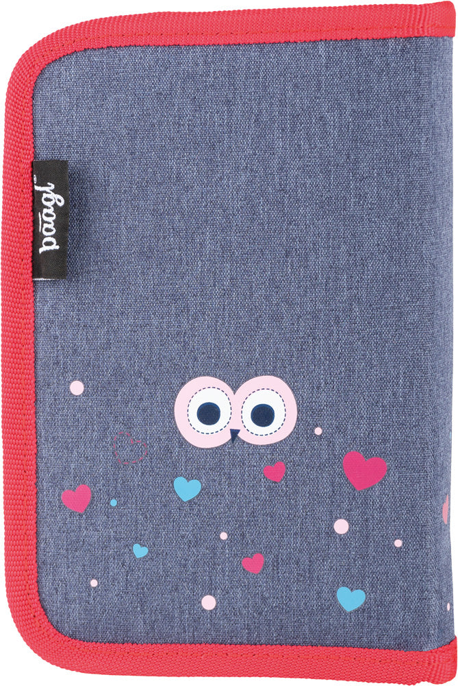baagl-little-owls-trousse-scolaire-rabat-vide-fille image 2