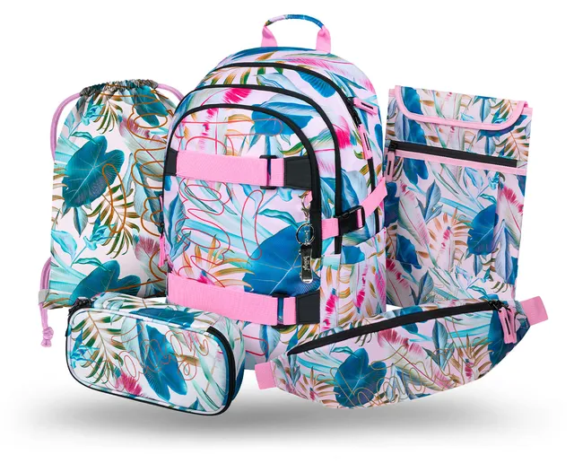 baagl-skate-leafs-iii-kit-scolaire-5-pi-ces-25-l image 1
