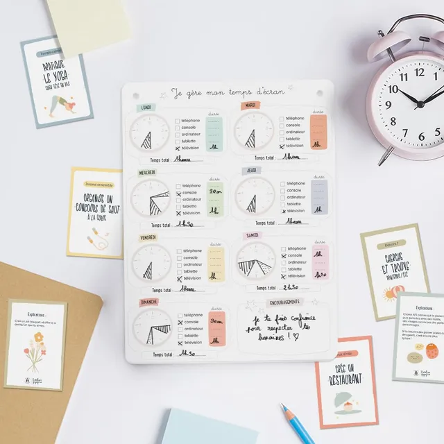 atelier-gigogne-autonomie-tableau-temps-d-cran-30-cartes-6-14-ans image 1