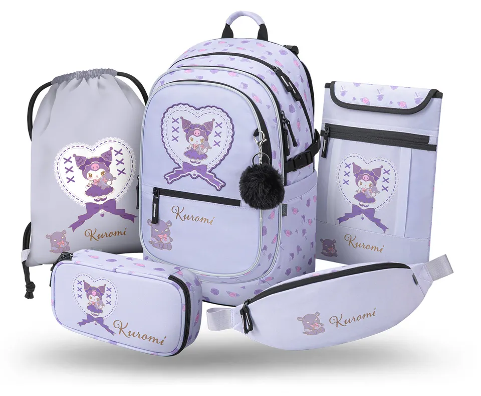 baagl-core-kuromi-sweet-one-iii-ensemble-scolaire-3-pi-ces image 1