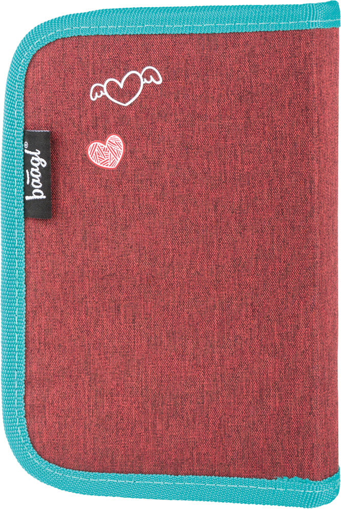 baagl-hearts-trousse-scolaire-un-compartiment-vide image 2