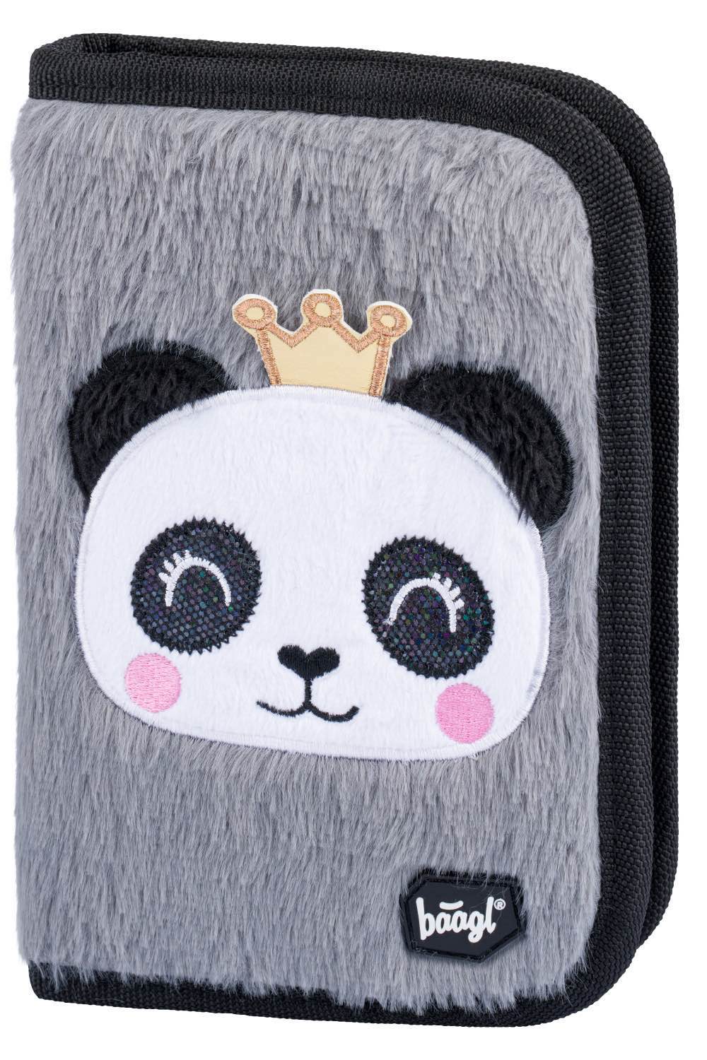 baagl-panda-trousse-scolaire-fille-1-compartiment image 1