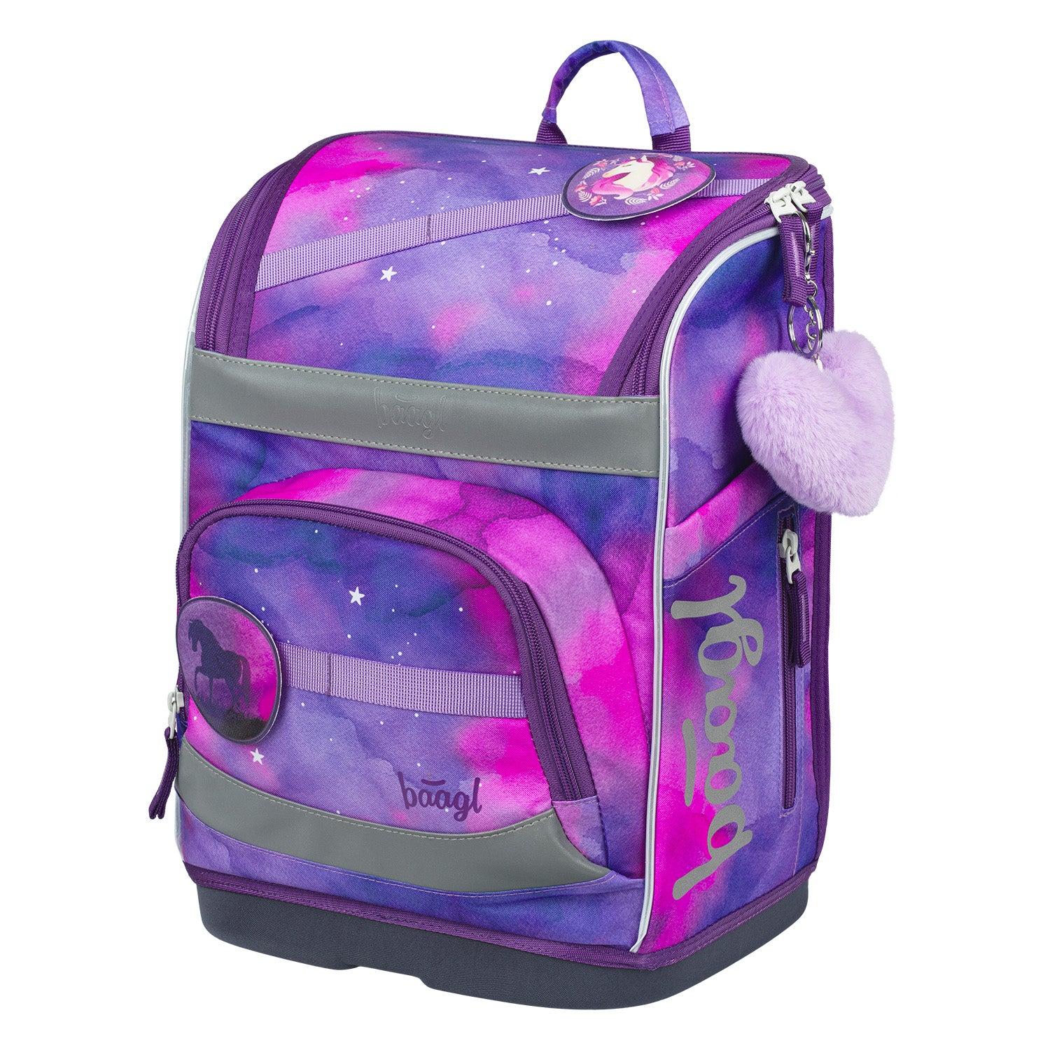 baagl-zippy-plus-horse-ii-cartable-fille-cheval image 3