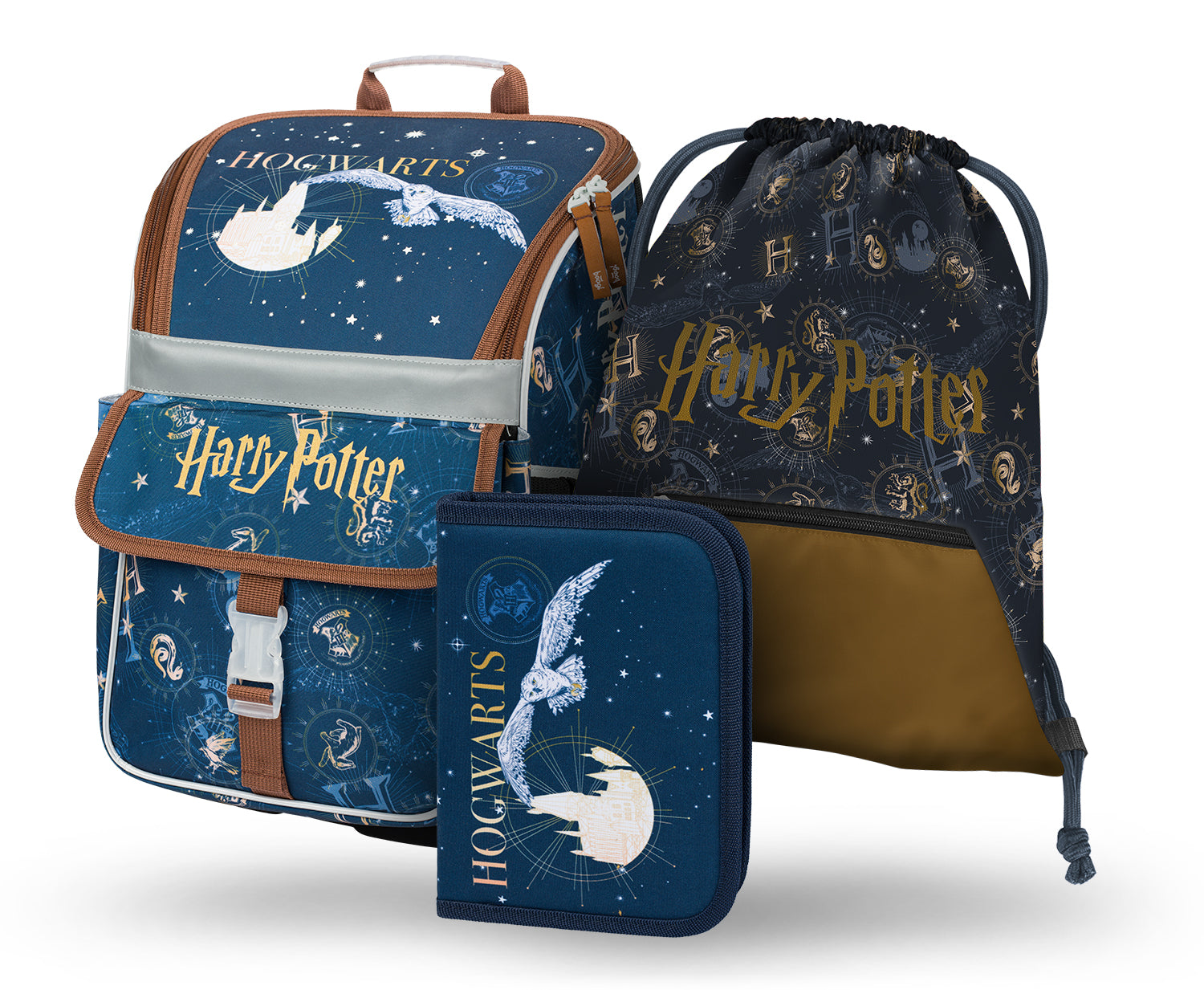 baagl-zippy-harry-potter-hogwarts-cartable-set-3-pi-ces image 1