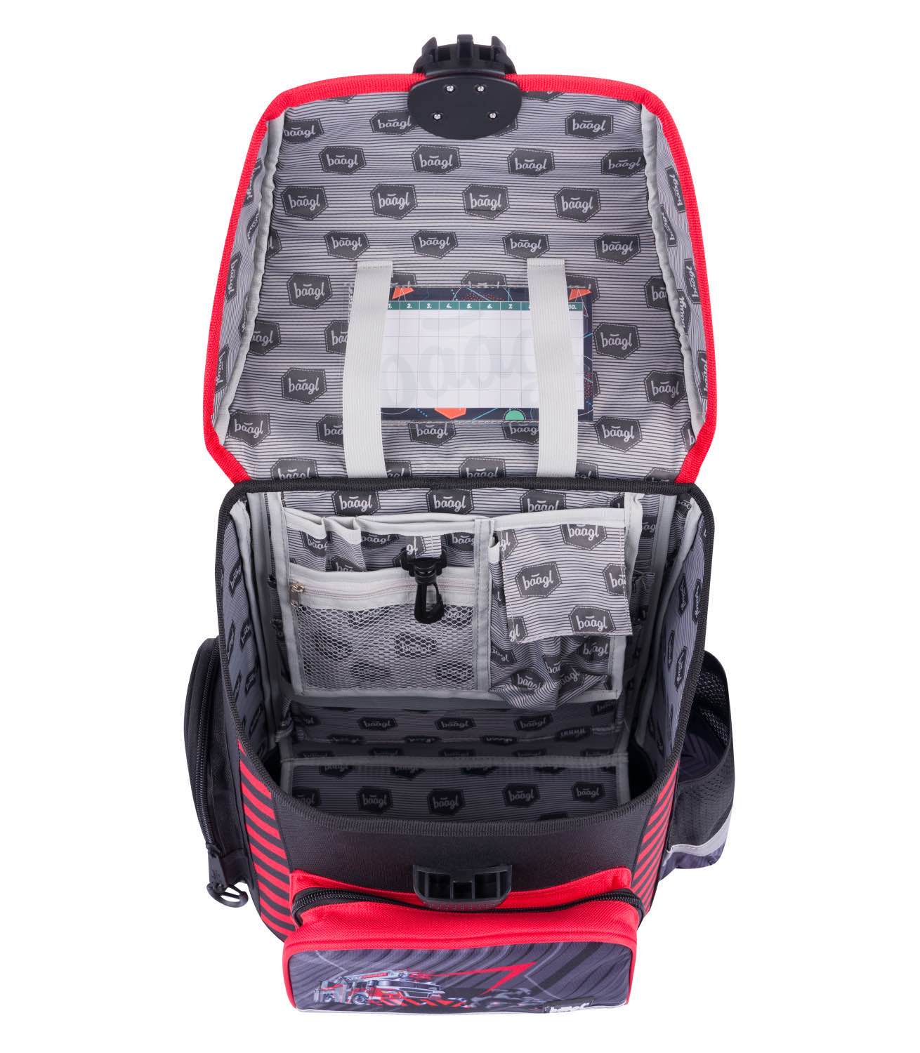 baagl-school-sets-ensemble-firetruck-ii-cartable-trousse-cp image 6