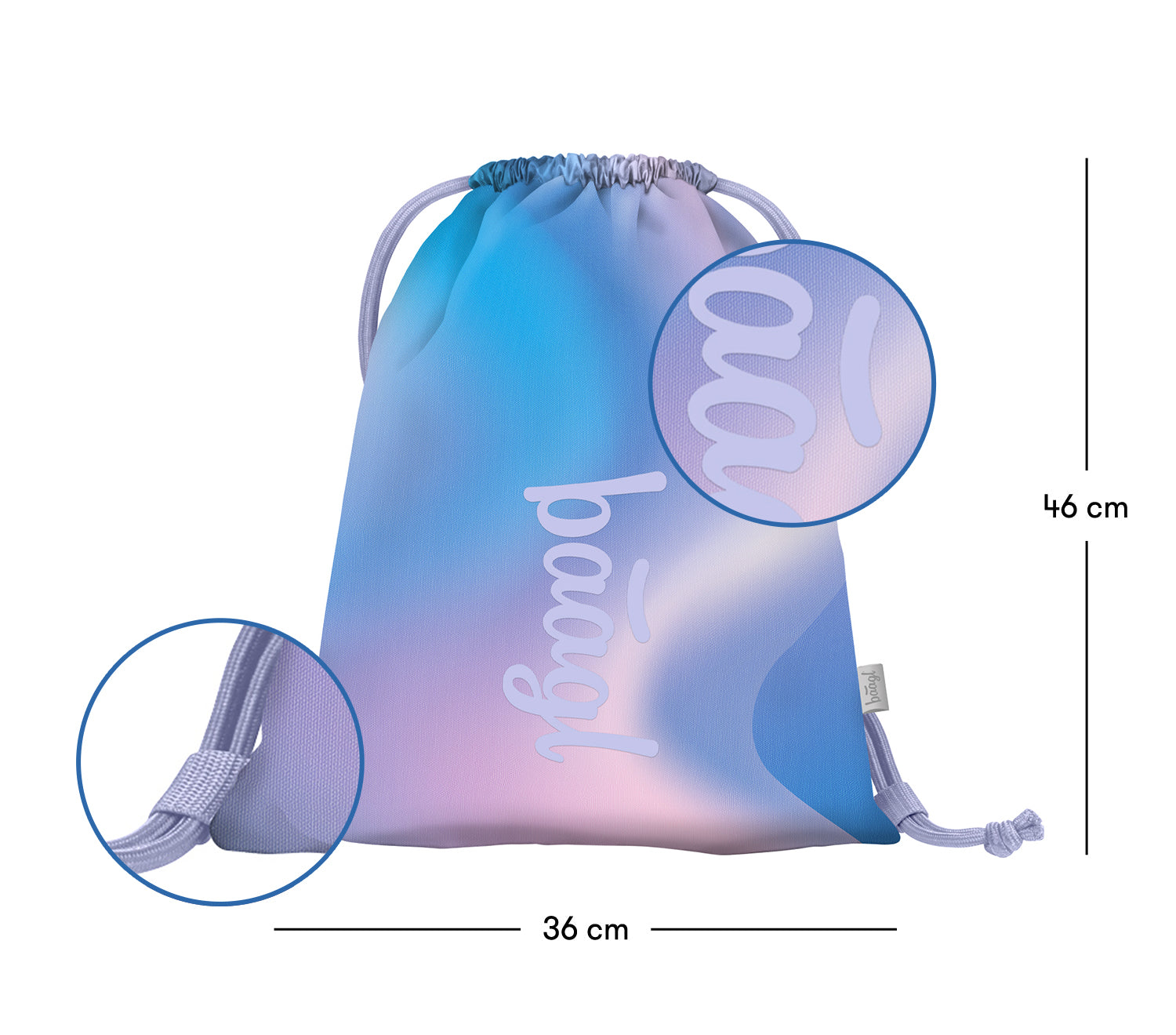 baagl-gym-sacks-sky-sac-gym-ciel-recycl-lavable image 3