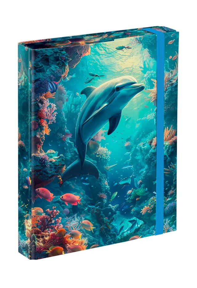 baagl-dolphin-chemise-a5-range-cahiers-dauphin image 1