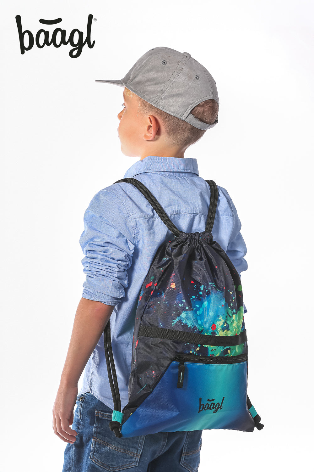 baagl-gym-sacks-chill-sac-de-gym-poche-zipp-e-enfant image 4