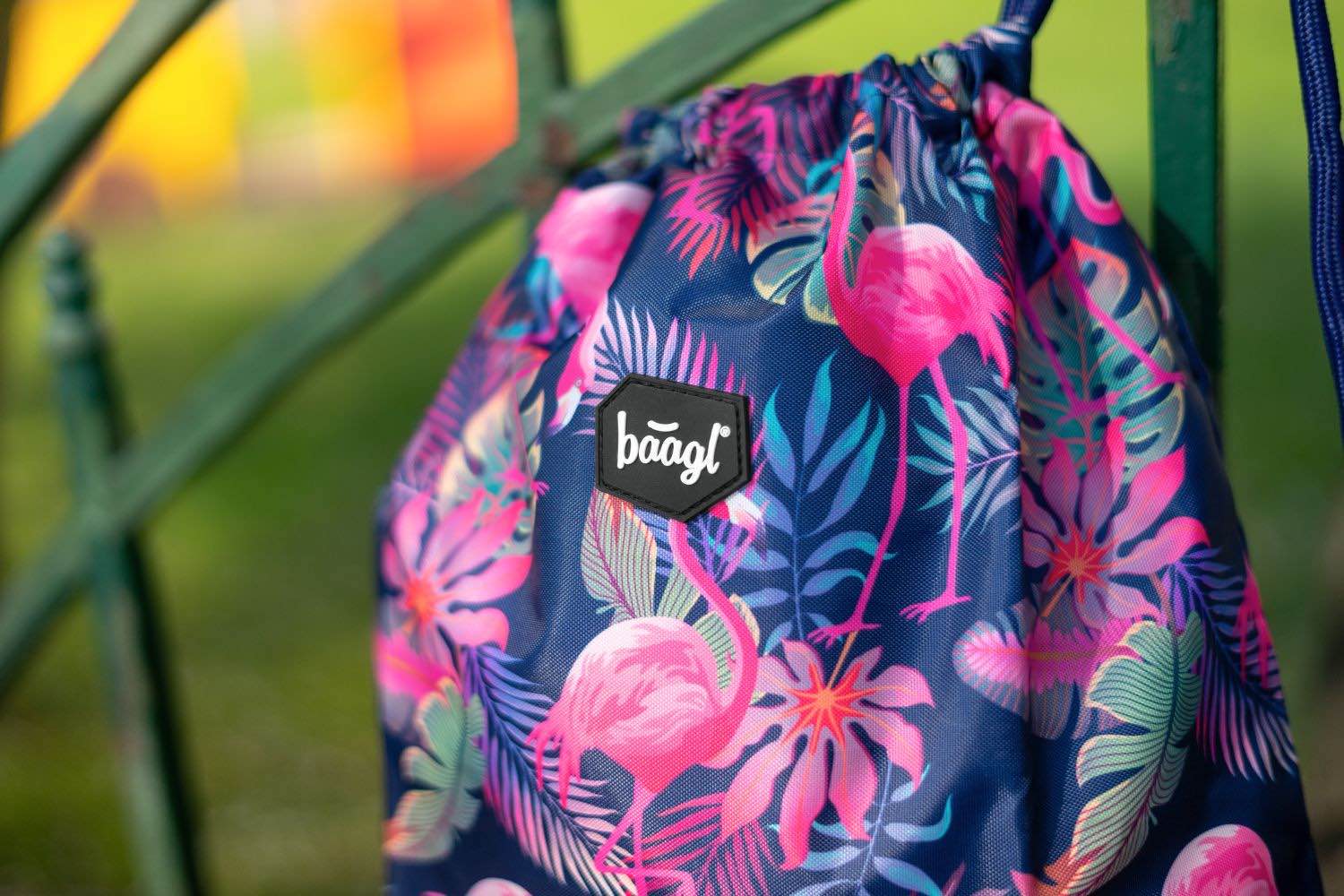baagl-flamingo-sac-de-gym-flamant-rose-lavable image 4