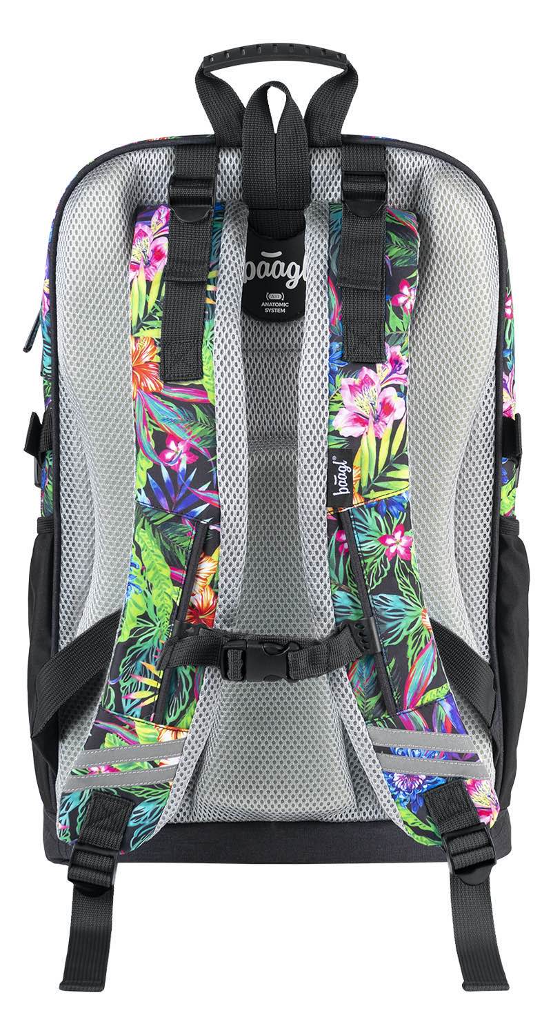 baagl-cubic-tropical-sac-dos-scolaire-29-l-15-pouces image 4