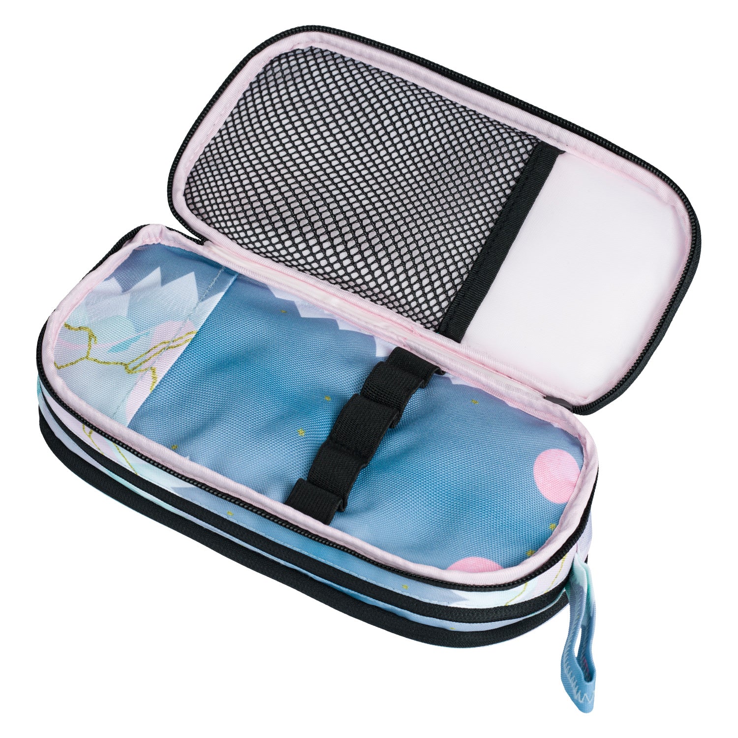 baagl-student-pencil-cases-trousse-moon-3-compartiments image 3