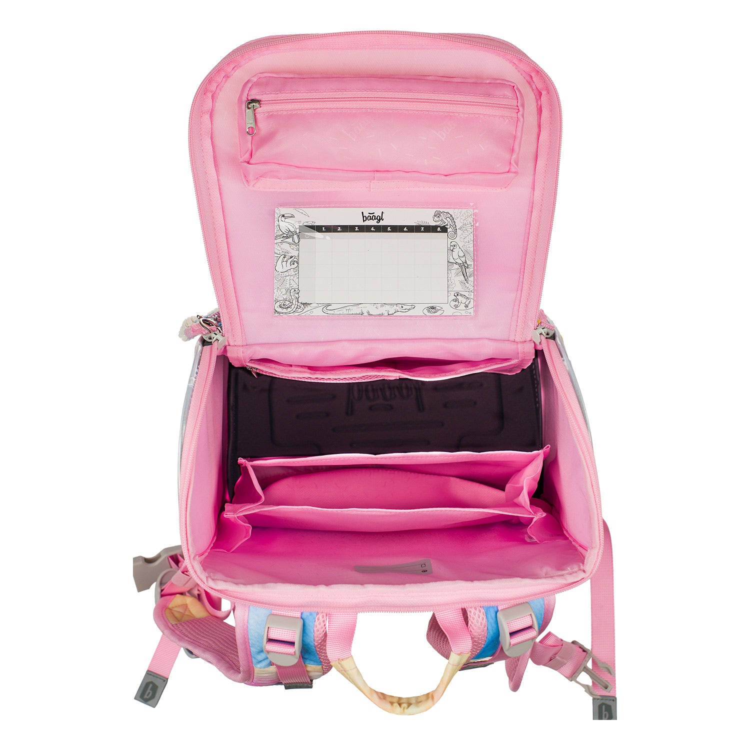 baagl-zippy-plus-rainbow-unicorn-cartable-fille-cp image 6