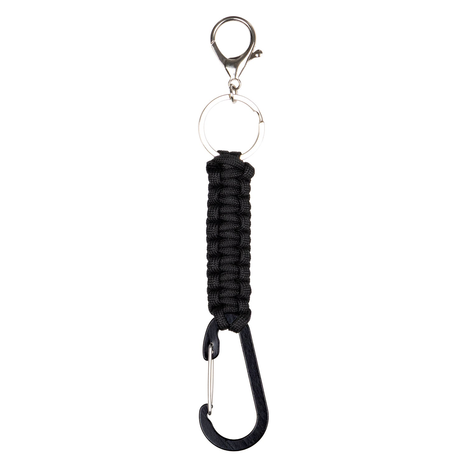 baagl-other-paracord-porte-cl-s-noir-r-flectissant image 1
